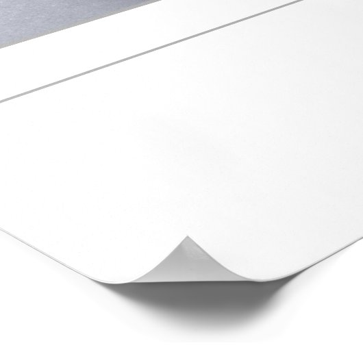 Roestvrij Poster (Hoek)