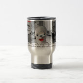 Roestvrij reismok. Gelukkige verjaardag. Alpaca Reisbeker (Center)