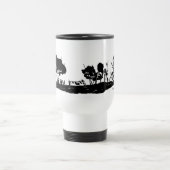 Roestvrij reisscherm reisbeker (Center)