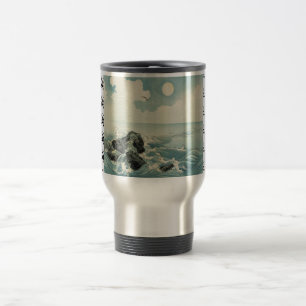 Roestvrij staal, 15 oz, Mok voor reizen/kotters:DR