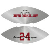 Roestvrij staal Aangepast Jersey Nummer Afstuderen American Football (Panelen)