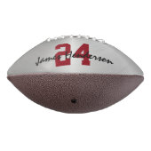 Roestvrij staal Aangepast Jersey Nummer Afstuderen American Football (Gedraaid 270)