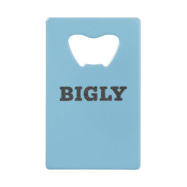 ROESTVRIJ STAAL BIGLY DESIGN FLESOPENER CREDITKAART FLESSENOPENER