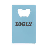 ROESTVRIJ STAAL BIGLY DESIGN FLESOPENER CREDITKAART FLESSENOPENER (Achterkant)