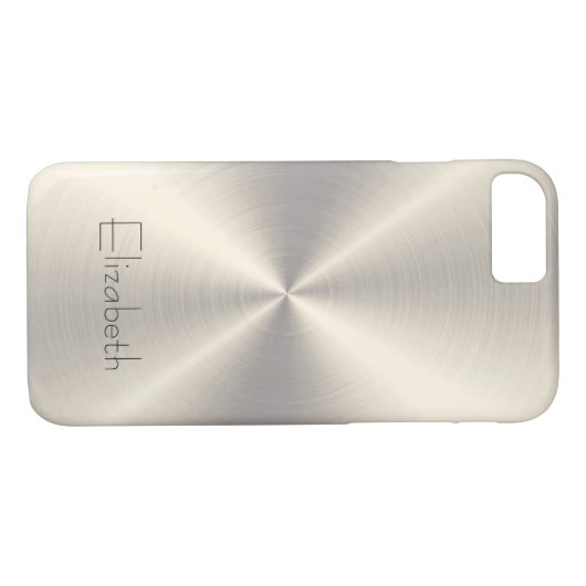 Roestvrij staal Case-Mate iPhone case (Achterkant (Horizontaal))