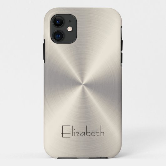 Roestvrij staal Case-Mate iPhone case (Achterkant)