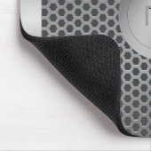 Roestvrij staal en Metaalpatroon MousePad Muismat (Hoek)