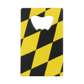 Roestvrij staal Fles Opener vlag van München Creditkaart Flessenopener (Achterkant)