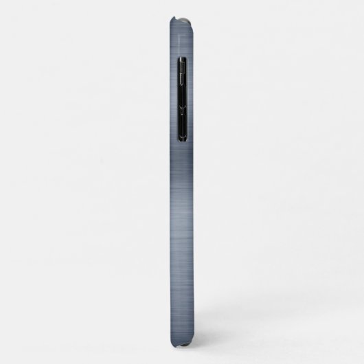 Roestvrij staal, geborsteld Case-Mate iPhone case (Achterkant/links)