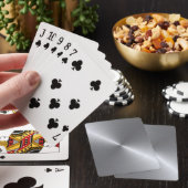 Roestvrij staal Gemalen metalen blik Speelkaarten (Insitu)