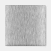 Roestvrij staal getextureerd magneet (Voorkant)