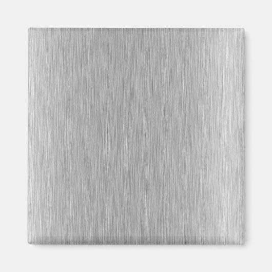 Roestvrij staal getextureerd magneet (Voorkant)