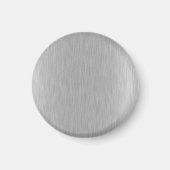 Roestvrij staal getextureerd magneet (Voorkant)