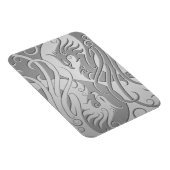 Roestvrij staal Kijk Yin Yang Phoenix Magneet (Rechterzijde)