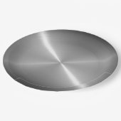 Roestvrij staal, metaal #62 papieren bordje (Gekanteld)