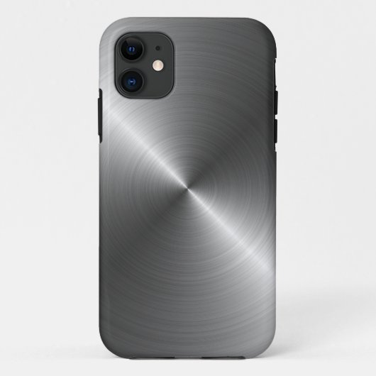 Roestvrij staal Metaal Kijk iPhone 5 Hoesje (Achterkant)