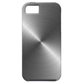 Roestvrij staal Metaal Kijk iPhone 5 Hoesje (Achterkant)