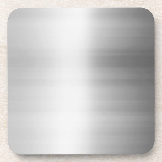 Roestvrij staal Metalen blik Bier Onderzetter (Voorkant)