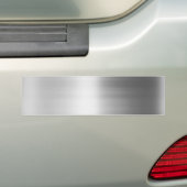 Roestvrij staal Metalen blik Bumpersticker (Op auto)