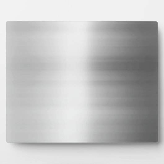 Roestvrij staal Metalen blik Fotoplaat (Voorkant)