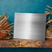 Roestvrij staal Metalen blik Fotoplaat (Zijkant)