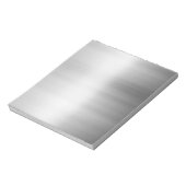 Roestvrij staal Metalen blik Notitieblok (Linkerzijde)