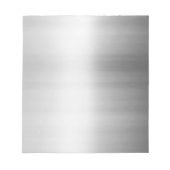 Roestvrij staal Metalen blik Notitieblok (Voorkant)