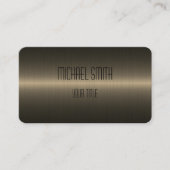 Roestvrij staal Metalen blik Visitekaartje (Voorkant)