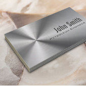 Roestvrij staal Petroleum Engineer Visitekaartje