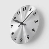 Roestvrij staal  ronde klok (Hoek)