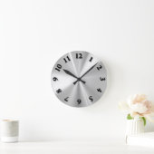 Roestvrij staal  ronde klok (Huis)