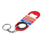 Roestvrij staal Stagecoach Bottle Opener Mini Flessenopener (Voorkant Gekanteld)