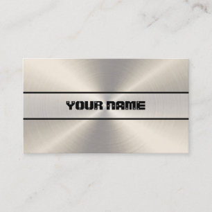 Roestvrij staal visitekaartje