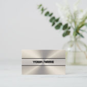 Roestvrij staal visitekaartje (Staand voorkant)