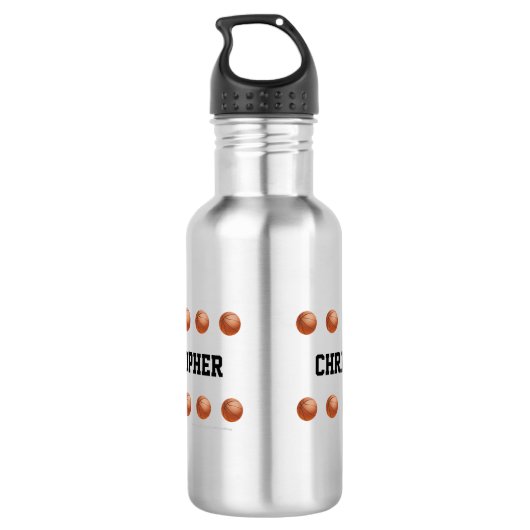 Roestvrij staal Water Fles Gepersonaliseerd Basket (Achterkant)