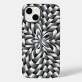 Roestvrij staalventilator Case-Mate iPhone case (Achterkant)