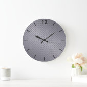 Roestvrij stalen Diamondplate Grote Klok (Huis)