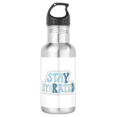 roestvrij stalen flesje waterfles  (Voorkant)