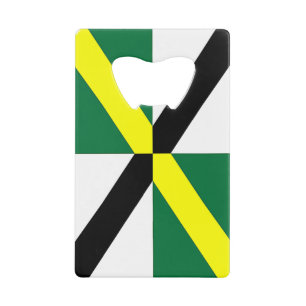 Roestvrij stalen flesopener vlag van Monterey Creditkaart Flessenopener