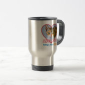 Roestvrij stalen reismolen reisbeker (Voorkant rechts)