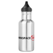 Roestvrij stalen waterflesje waterfles  (Rechts)