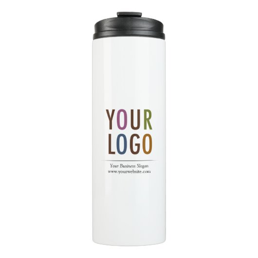 Roestvrij Tumbler met Bedrijf Logo Geen Minimum Thermosbeker (Voorkant)