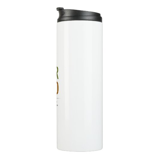Roestvrij Tumbler met Bedrijf Logo Geen Minimum Thermosbeker (Geroteerd rechts)
