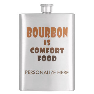 ROESTVRIJE FLES - BOURBON is Comfort Food Heupfles