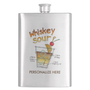 ROESTVRIJE FLES - WHISKEY SOUR RECEPT COCKTAIL KUN FLACON