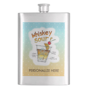 ROESTVRIJE FLES - WHISKEY SOUR RECEPT COCKTAIL KUN FLACON