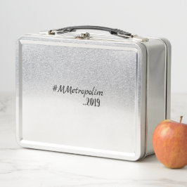Roestvrije LUNCHBOX van Metropoolm / VOOR ALLE LEE