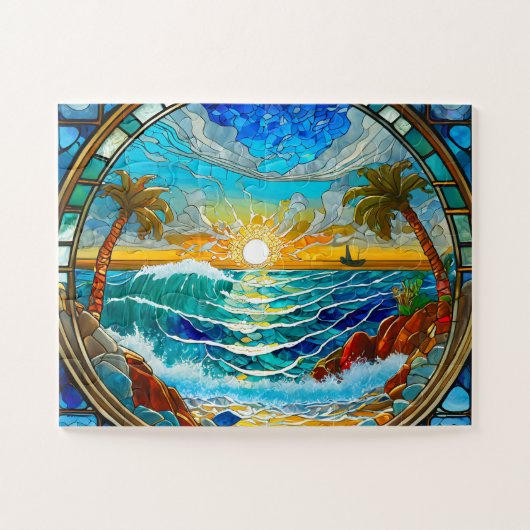 Roestvrije oceaan De dagelijkse puzzel Recente Jig Legpuzzel (Horizontaal)