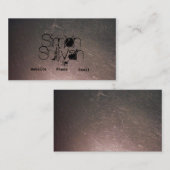 Roestvrije Visitekaartjes (Voorkant / Achterkant)