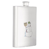 Roestvrijstalen erlenmeyer, van Snowman Flacon (Rechts)